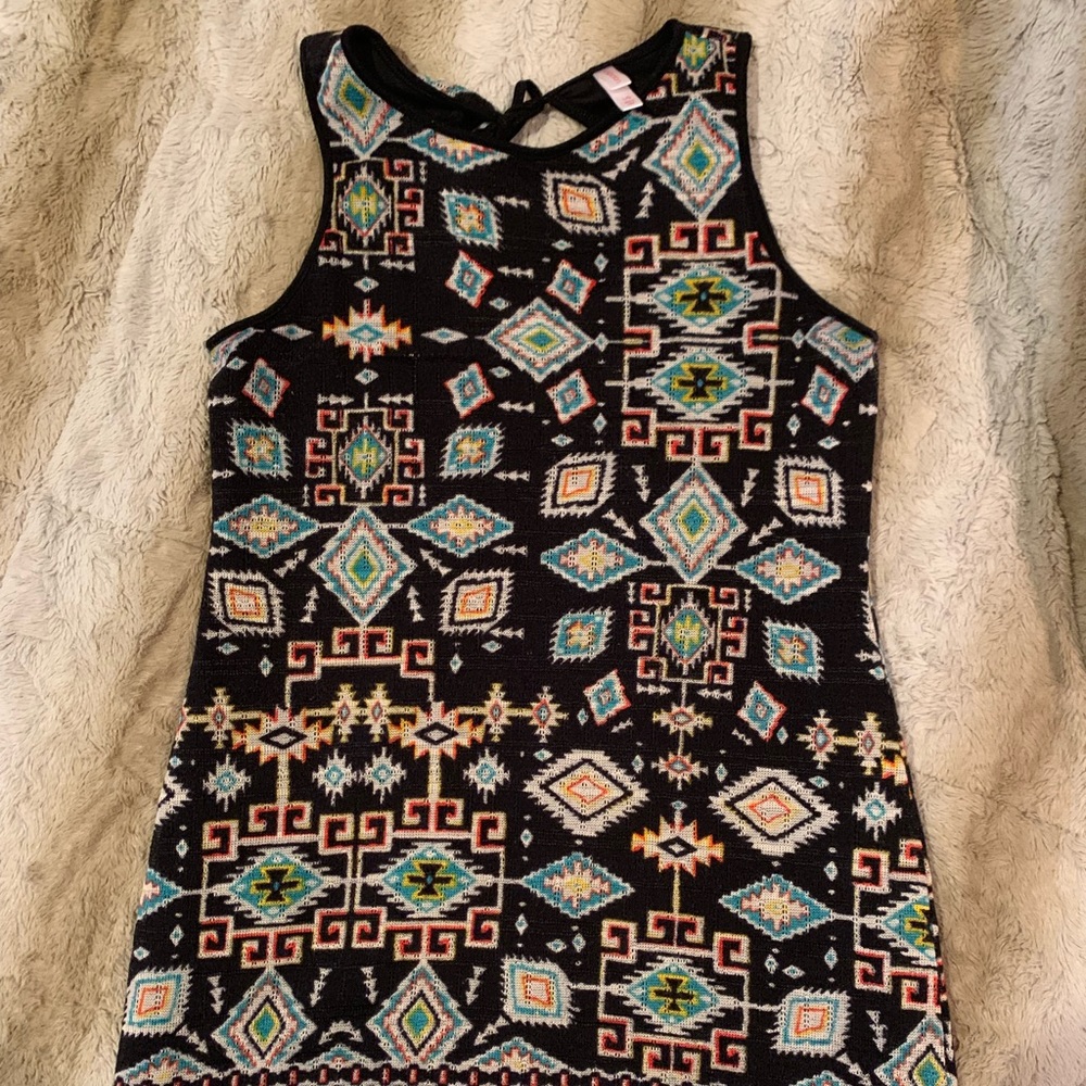 Gorgeous Southwestern Print Sheath Dress